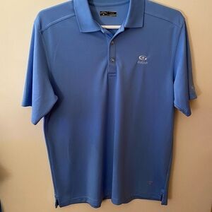 Men’s Callaway, large polo  golf shirt blue, see pictures and description